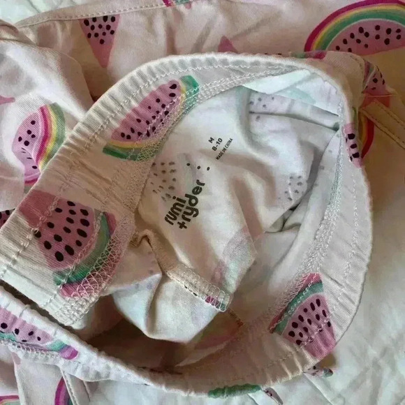 Rumi + Ryder nwt Graphic shorts bundle light pink girls size 10 watermelon - Picture 4 of 6